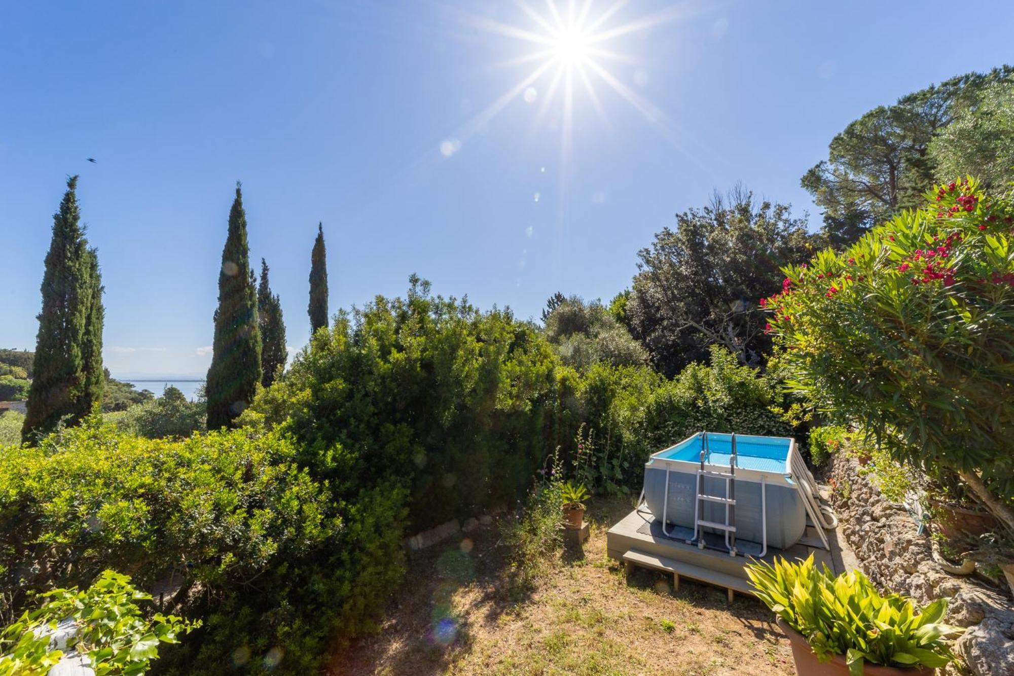 Cottage Pura Vigna Immerso Nella Natura Vicino Al Mare Порто Санто Стефано Экстерьер фото